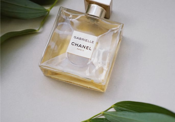 Channel perfume bottle